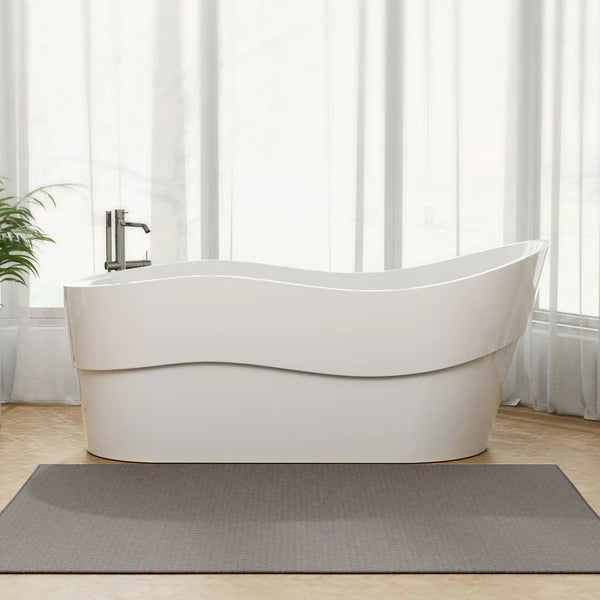 67" Freestanding Soaking Tub with Left Drain EMPV-67FT1527