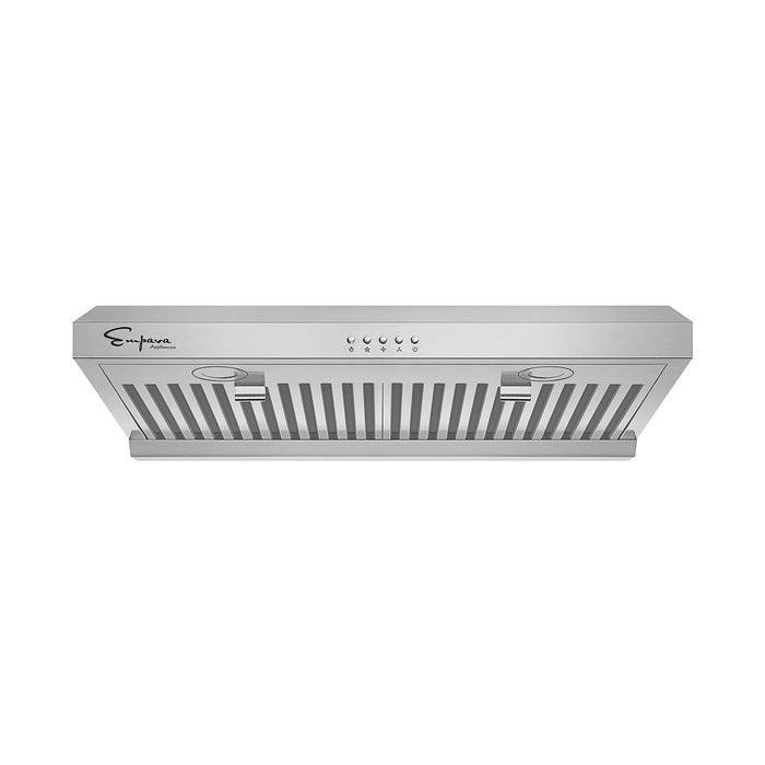 Empava 30 in. Kitchen 400 CFM Ultra Slim Ducted Under Cabinet Range Hood-30RH08