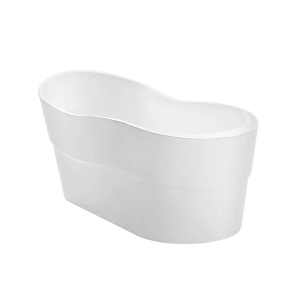 67" Freestanding Soaking Tub with Left Drain EMPV-67FT1527