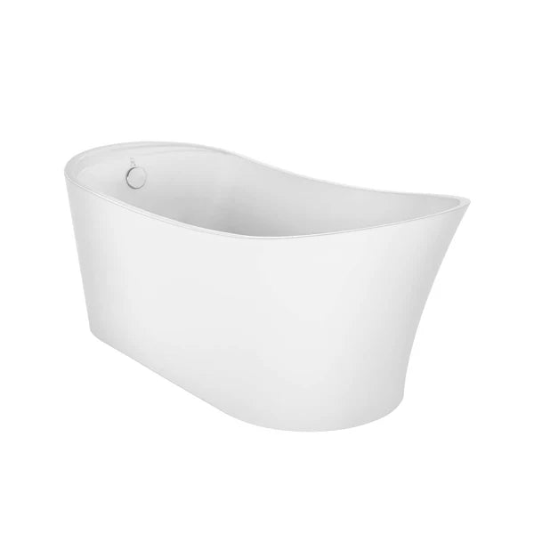 67" Freestanding Soaking Tub with Left Drain  EMPV-67FT1528